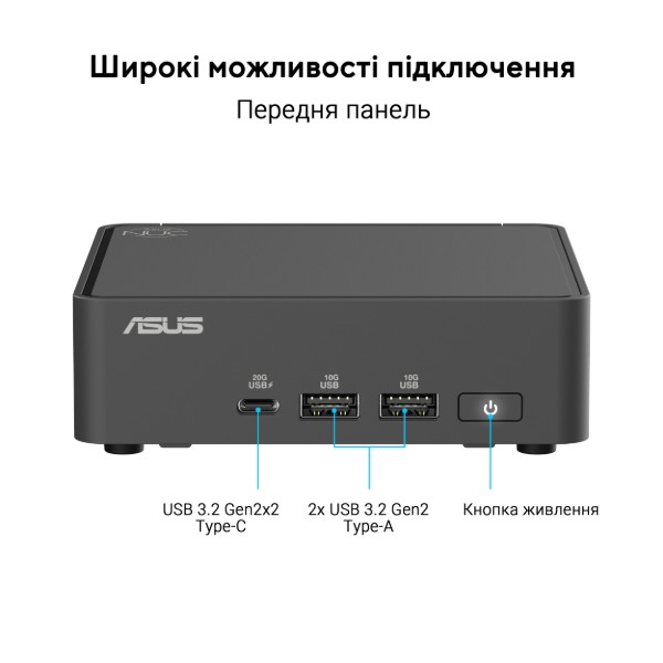 Фото - Неттоп-баребон Asus NUC 15 pro RNUC15CRHU700002 (90AR00Q2-M000A0)